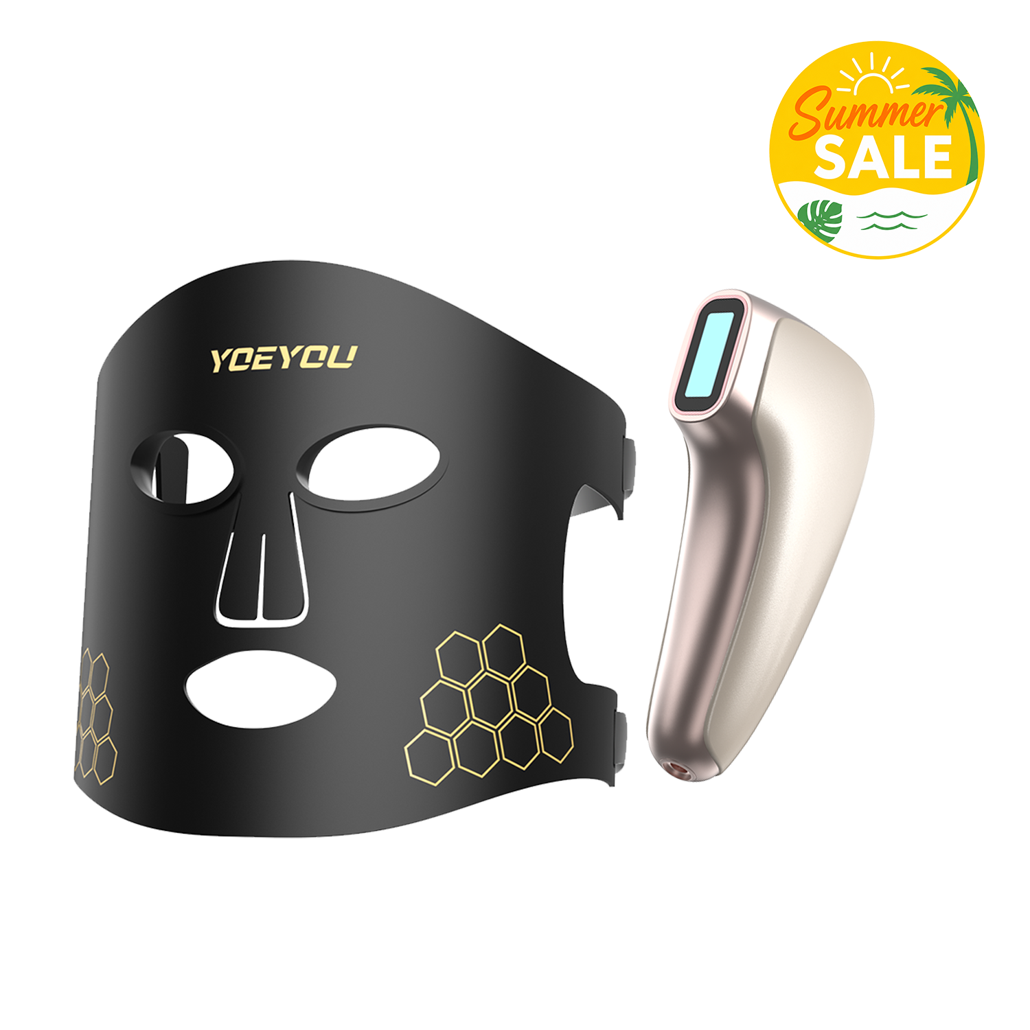 Yoeyou LED Red Light Therapy Mask