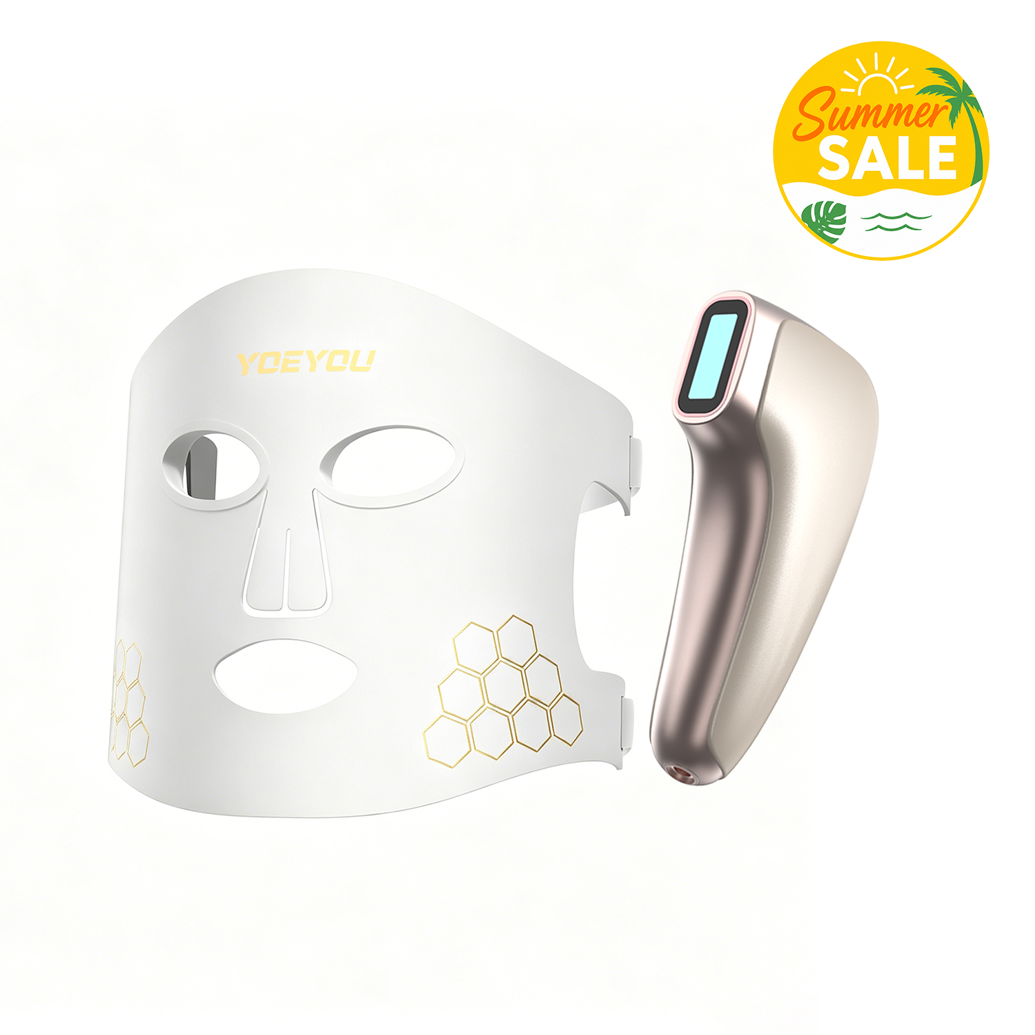 Yoeyou LED Red Light Therapy Mask