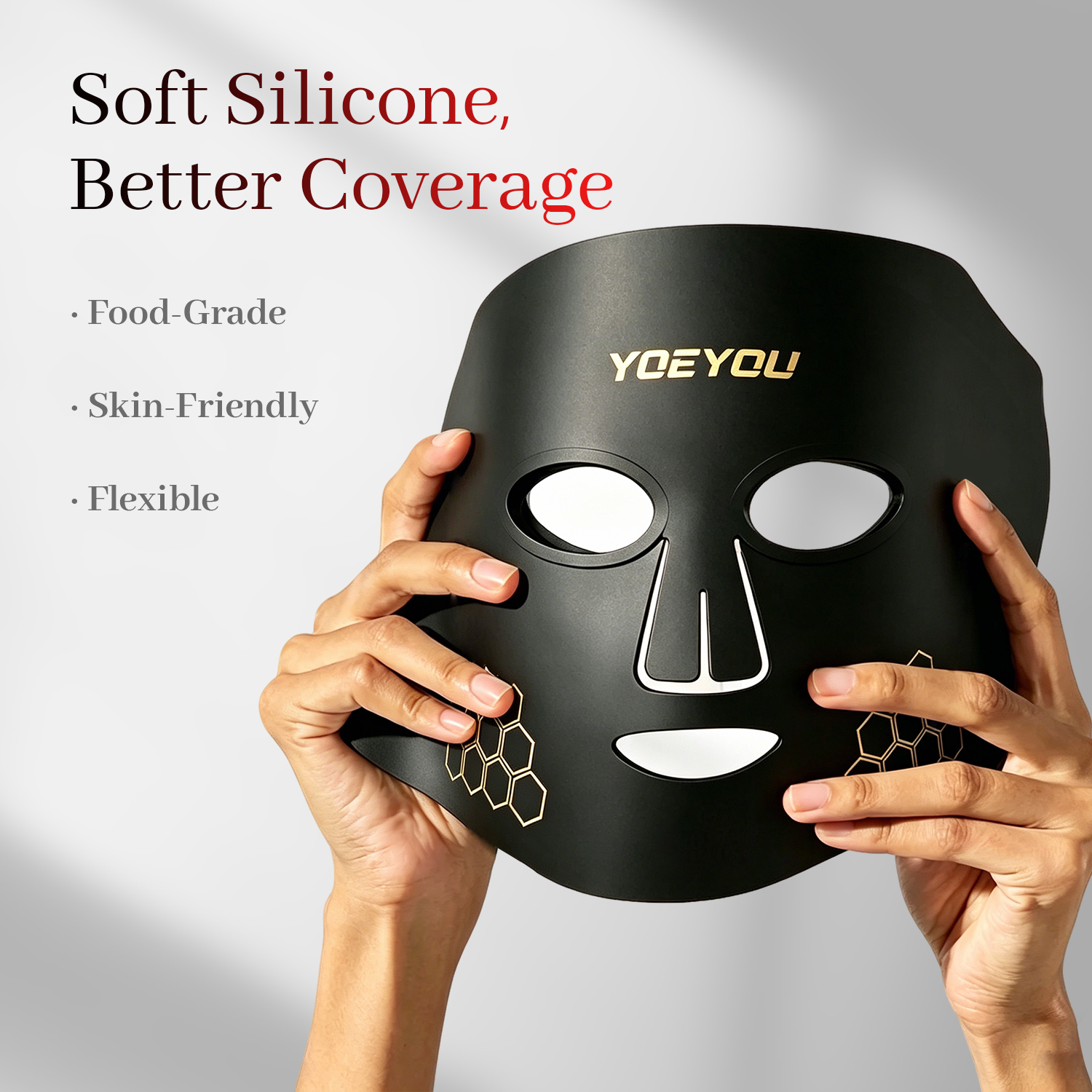 Yoeyou LED Red Light Therapy Mask