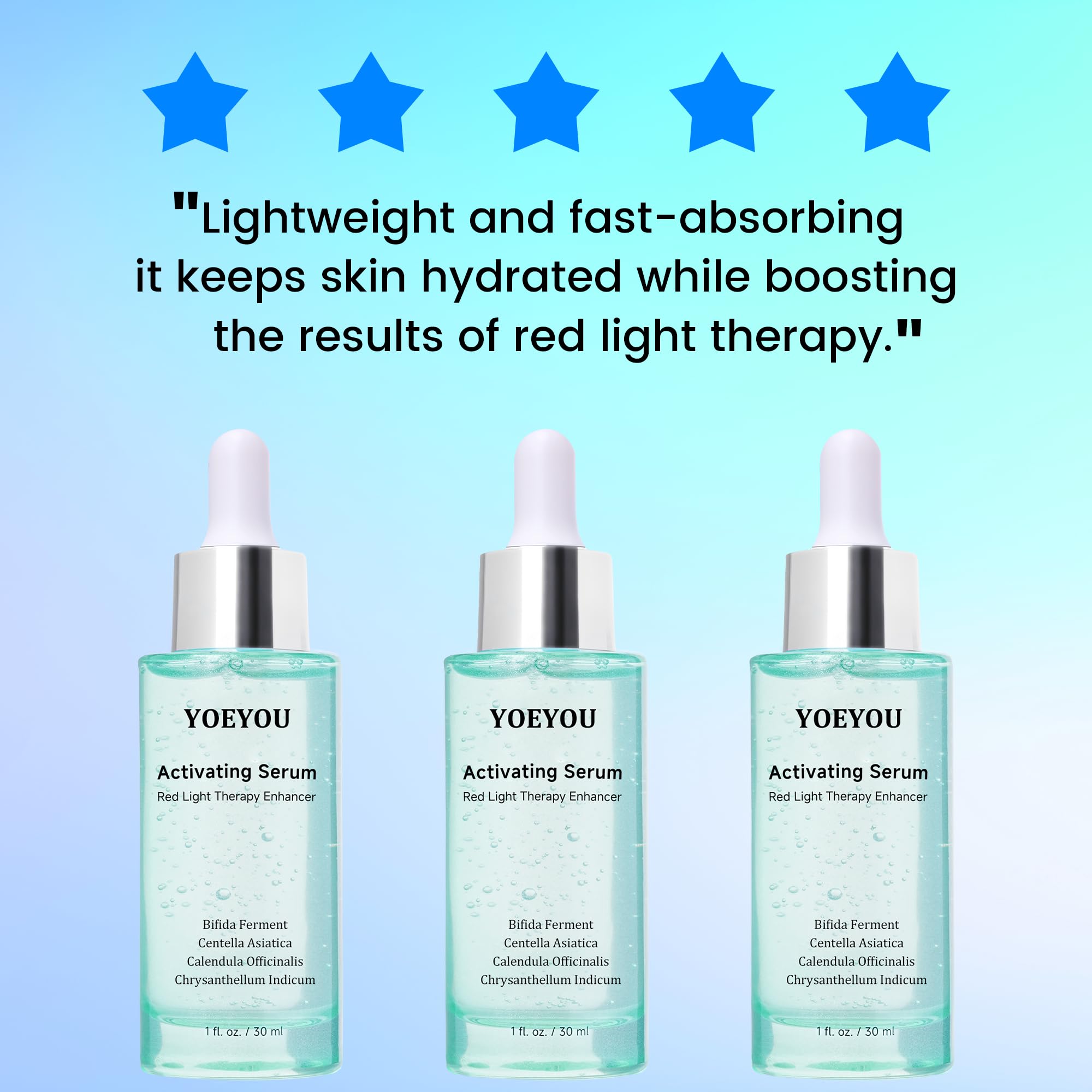 YOEYOU Red Light Therapy Activating Serum