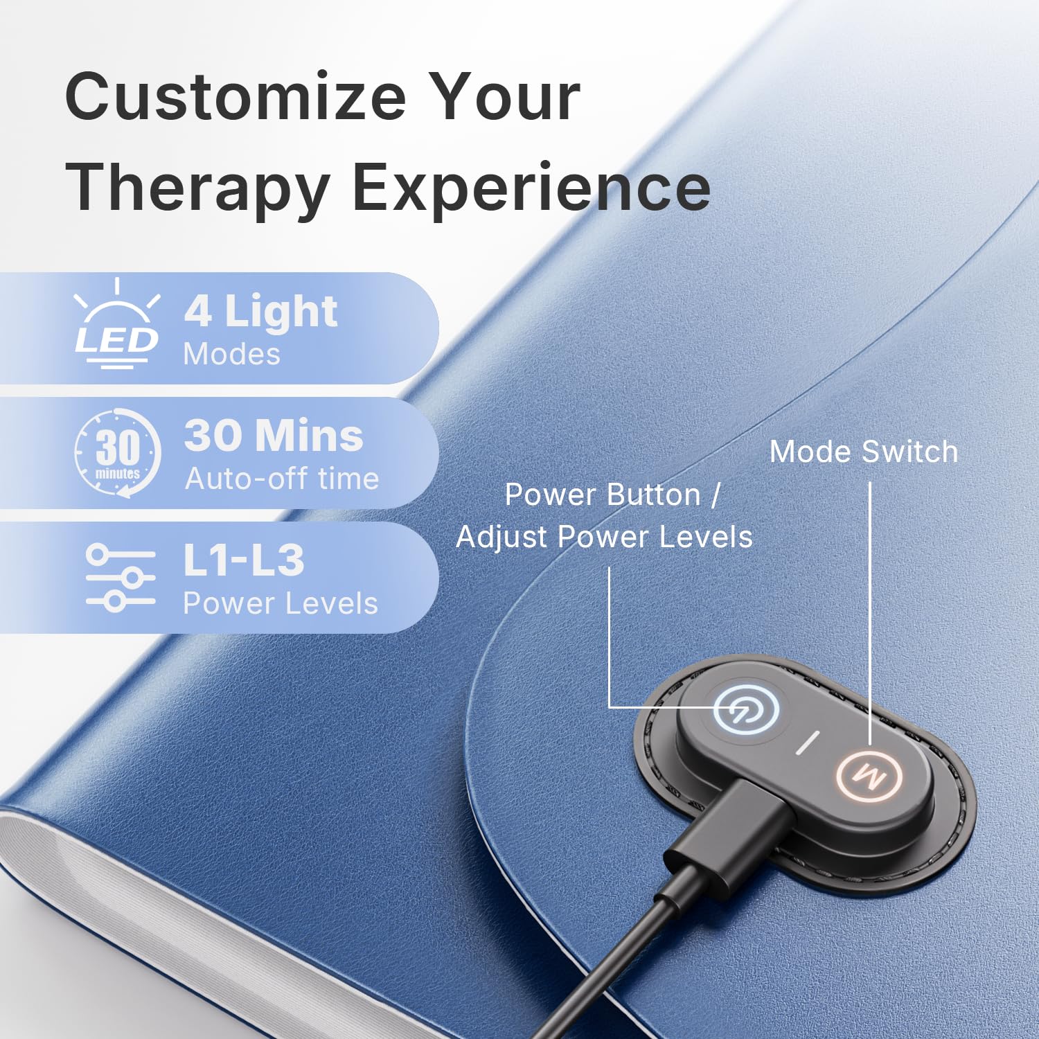 YOEYOU Red Light Therapy Pad for Body