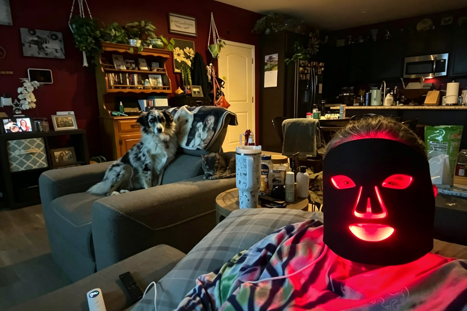 Yoeyou LED Red Light Therapy Mask