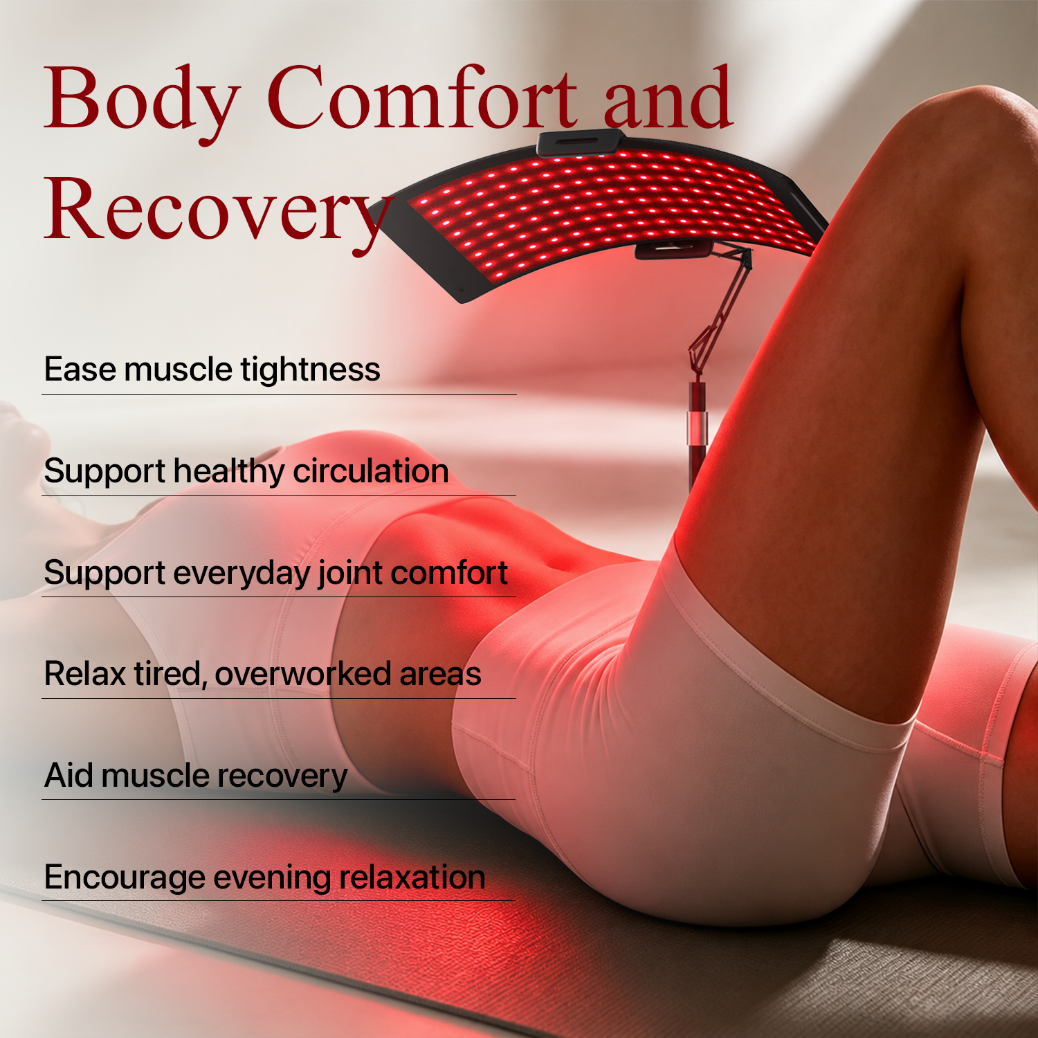 Yoeyou 3-in-1 Red Light Therapy Panel