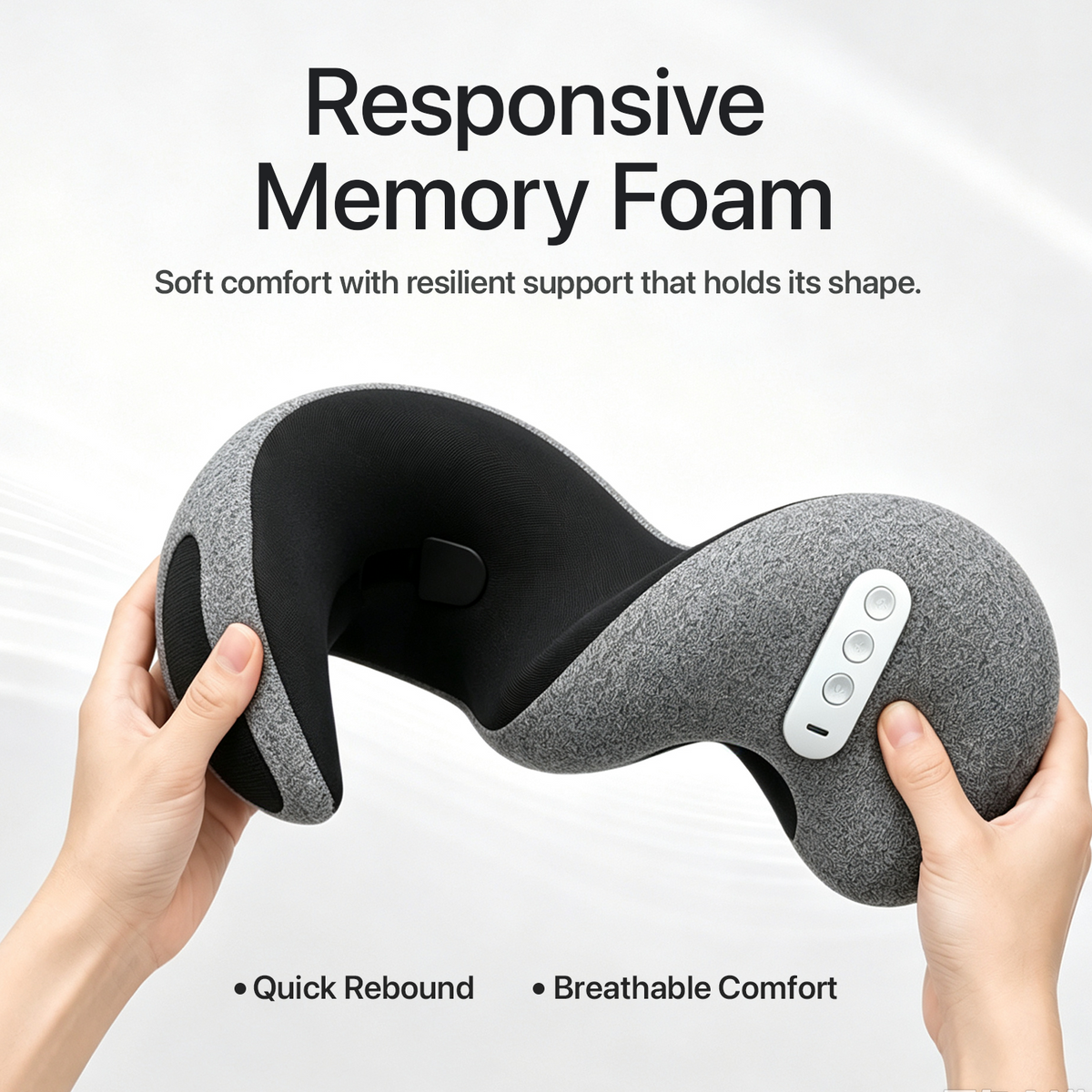 Yoeyou EMS Travel Neck Pillow