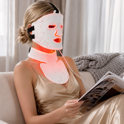 Yoeyou Pro 850nm LED Face and Neck Mask