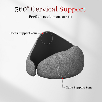 Yoeyou EMS Heated Neck Massager Pillow