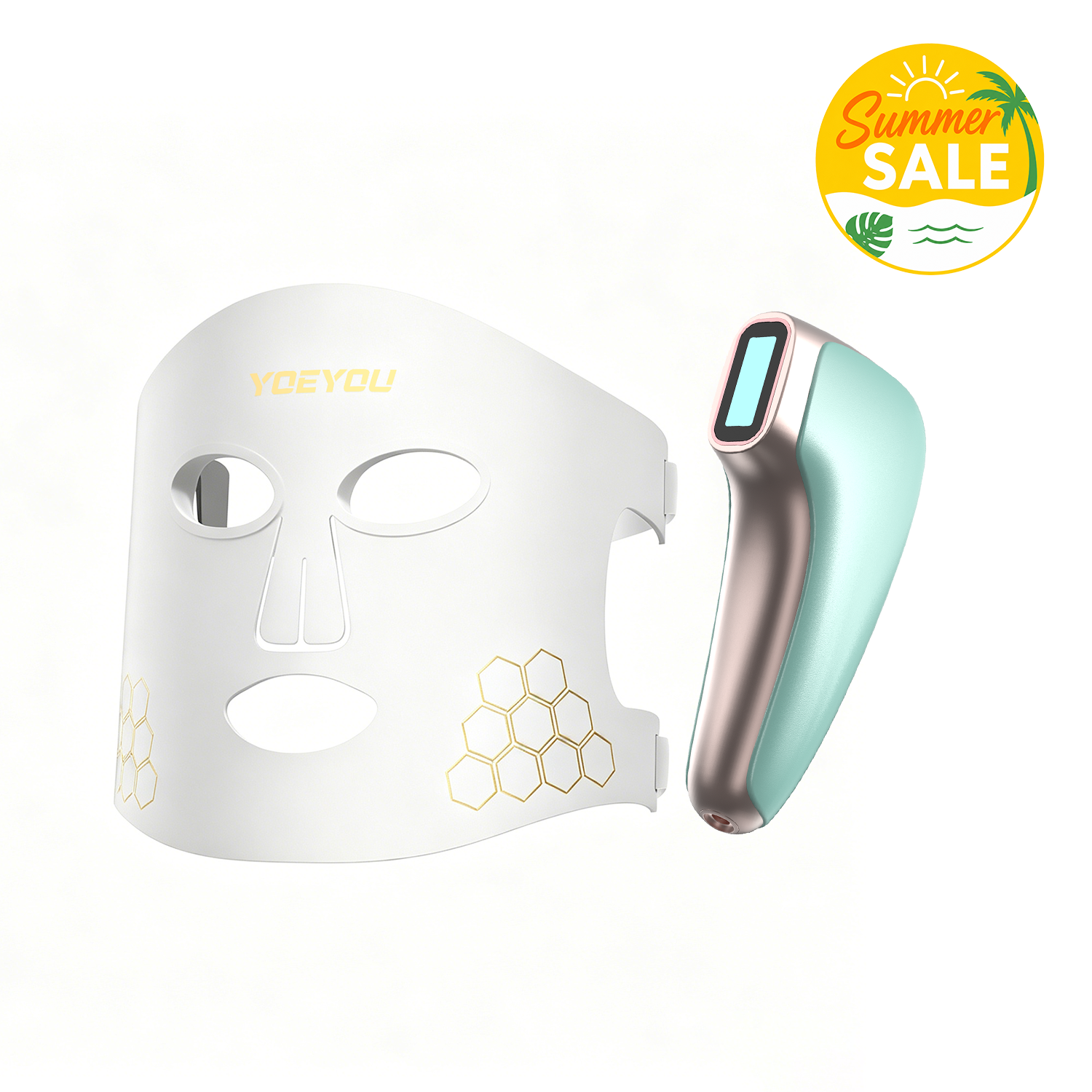 Yoeyou LED Red Light Therapy Mask