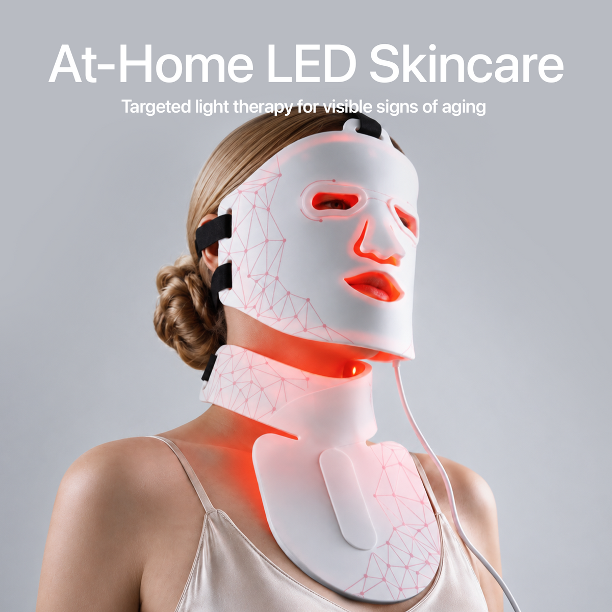 Yoeyou Pro 850nm LED Face and Neck Mask