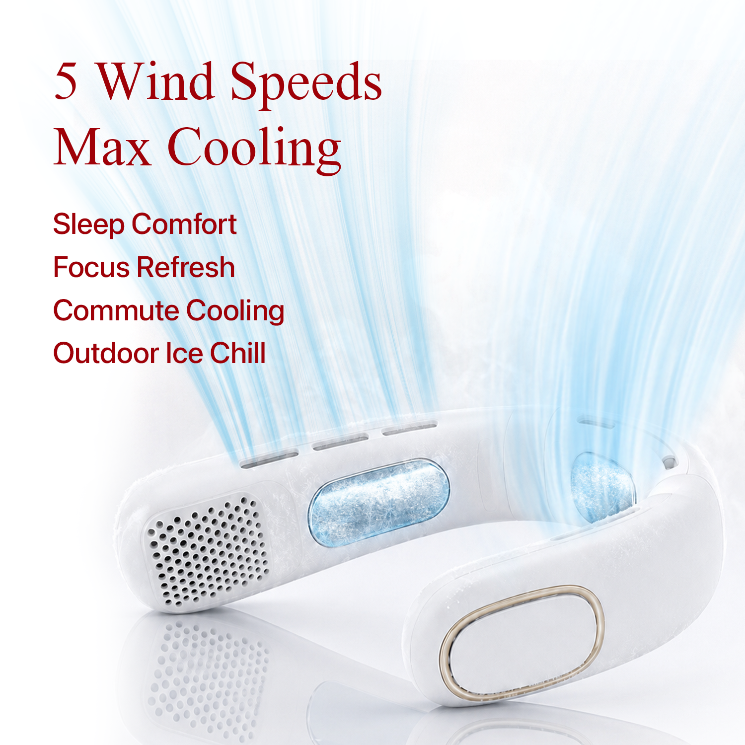 Yoeyou IceCore™ Cooling Neck Fan