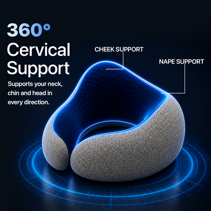 Yoeyou EMS Travel Neck Pillow