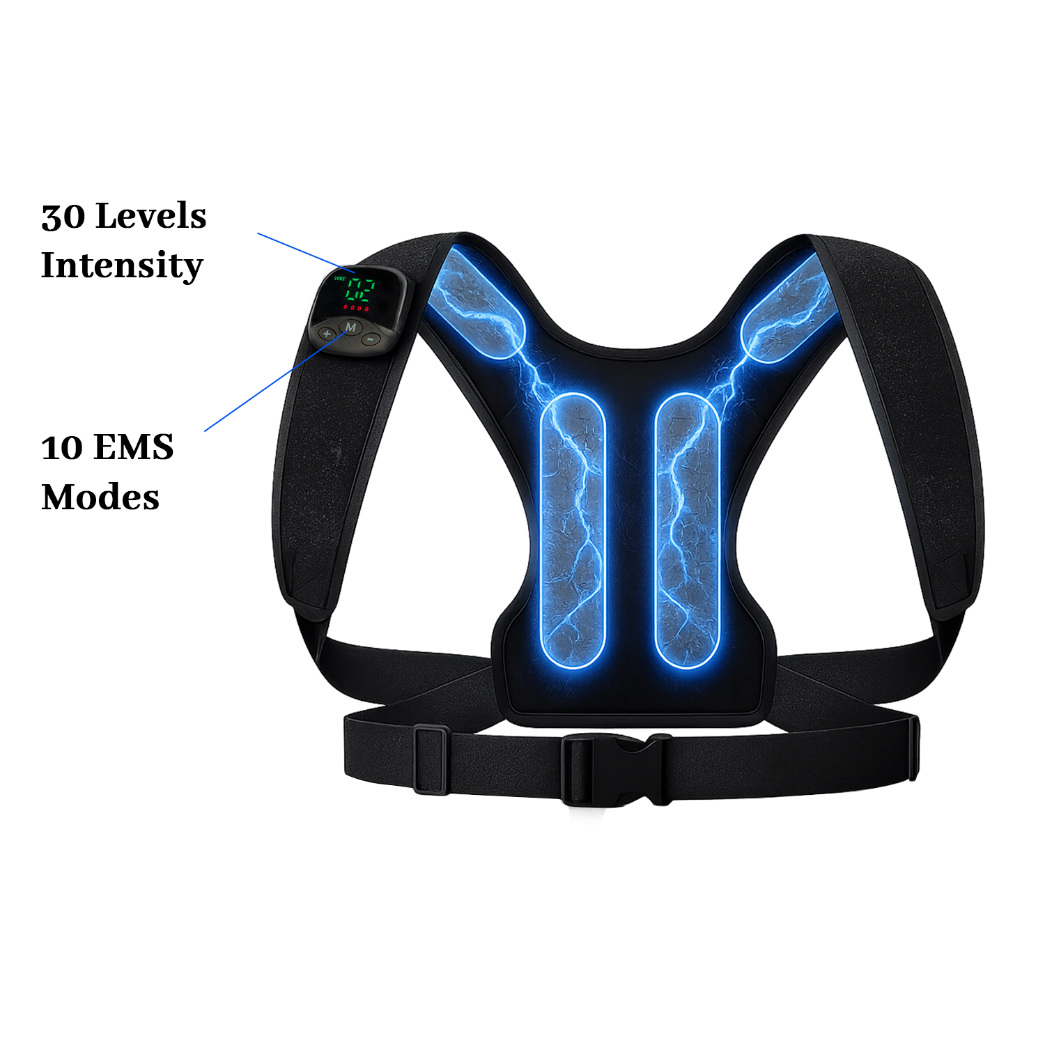 Yoeyou EMS Back Toning Belt
