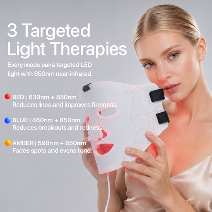 Yoeyou Pro 850nm LED Face and Neck Mask