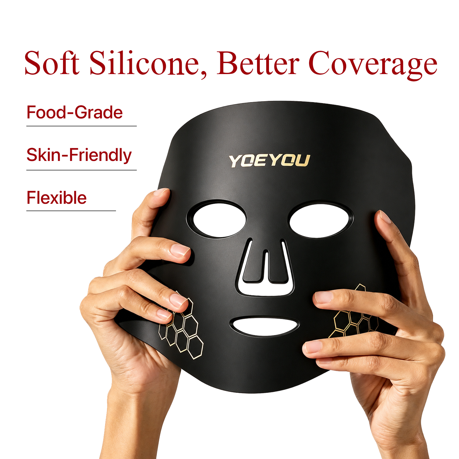 Yoeyou LED Red Light Therapy Mask