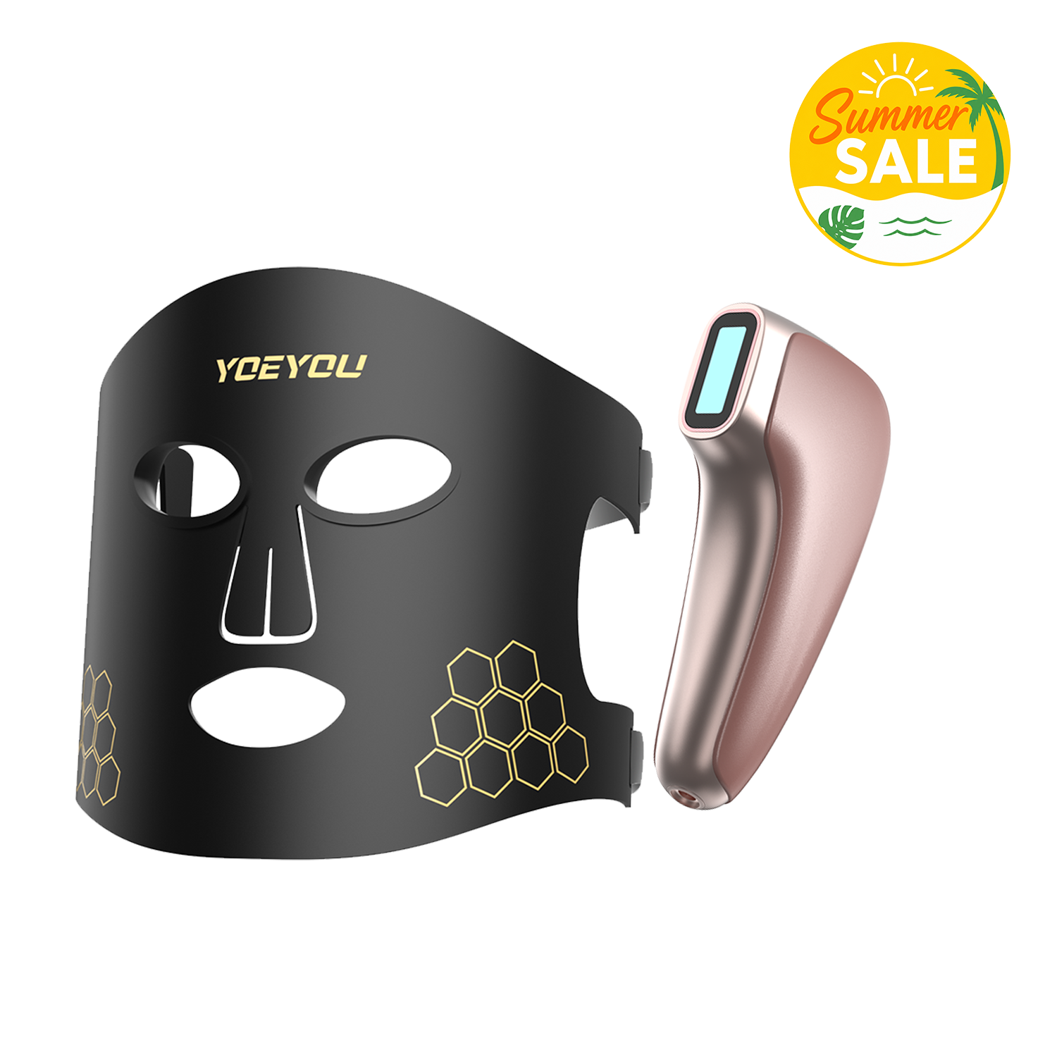 Yoeyou LED Red Light Therapy Mask