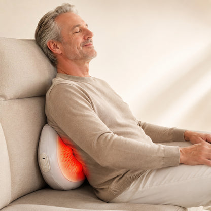 Yoeyou 3D Roller Heat Massage Pillow