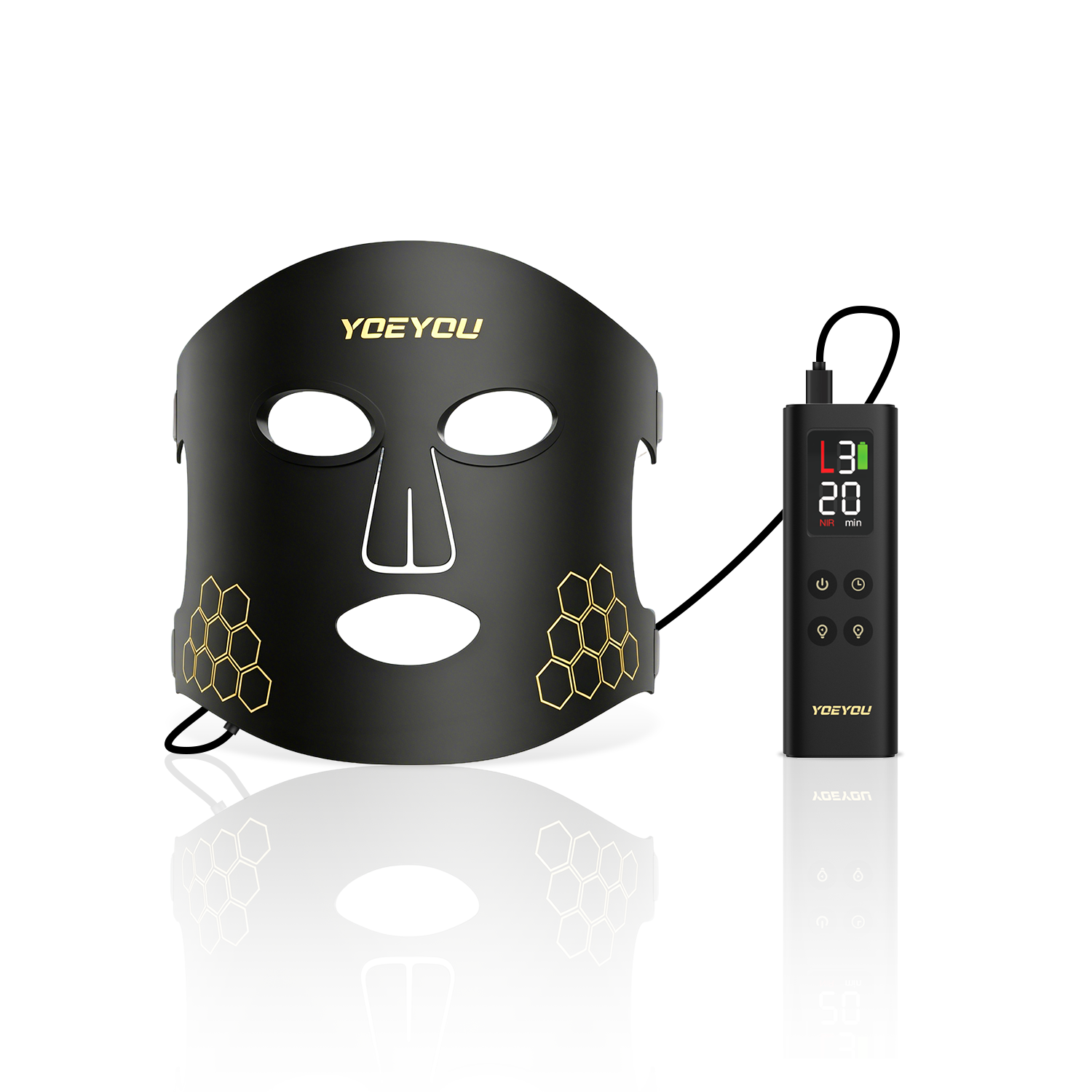 Yoeyou LED Red Light Therapy Mask