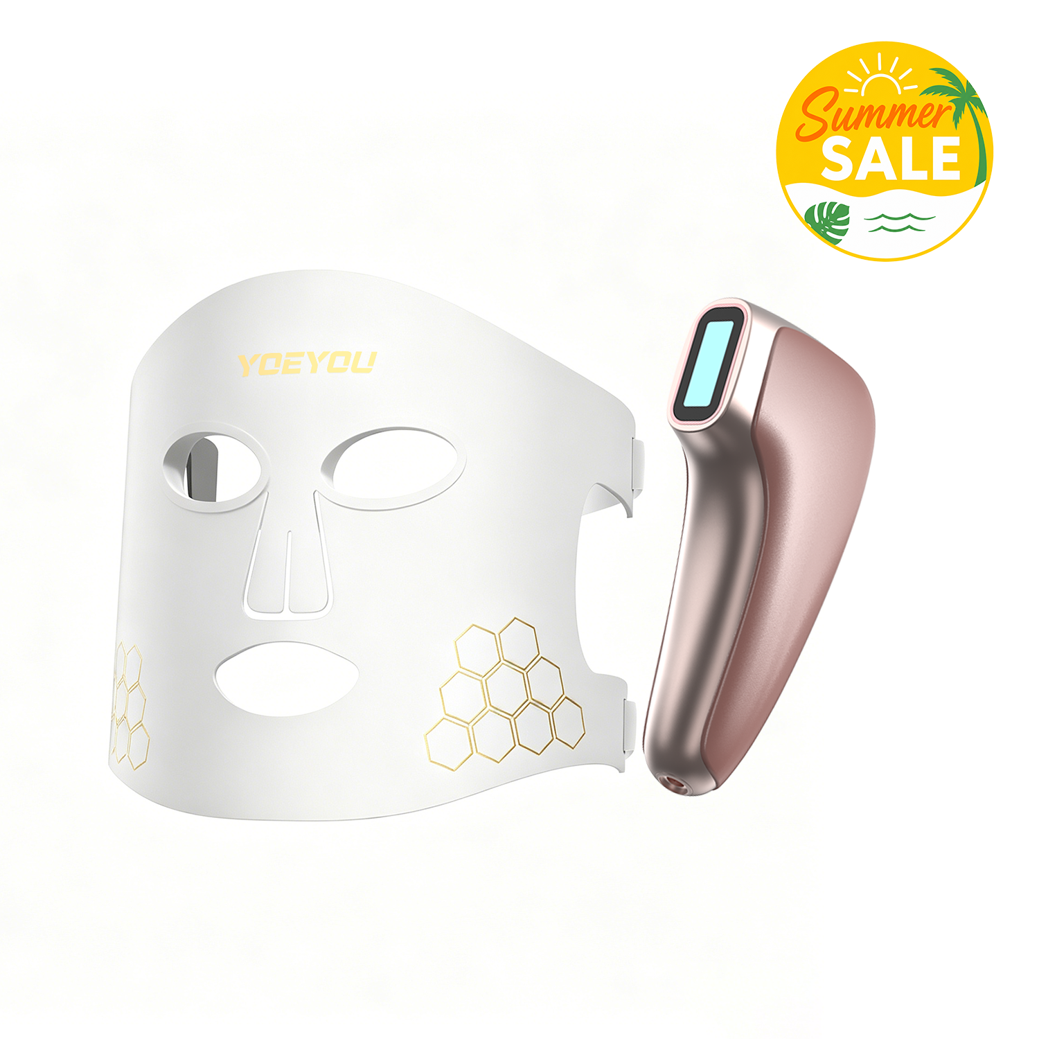 Yoeyou LED Red Light Therapy Mask
