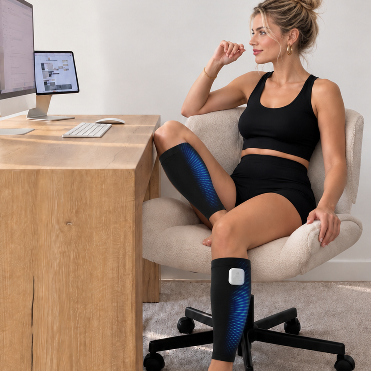Yoeyou EMS Soothing Calf Sleeves