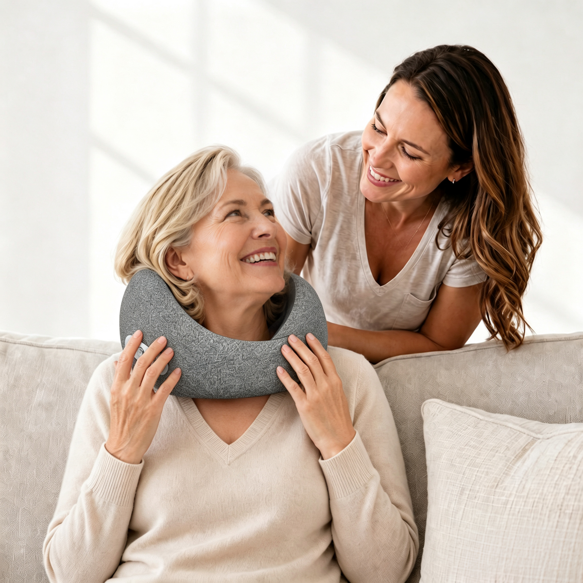 Yoeyou EMS Travel Neck Pillow