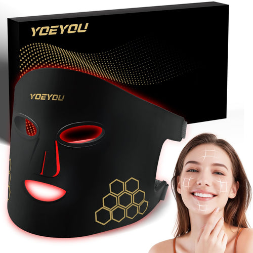 Yoeyou LED Red Light Therapy Face Mask