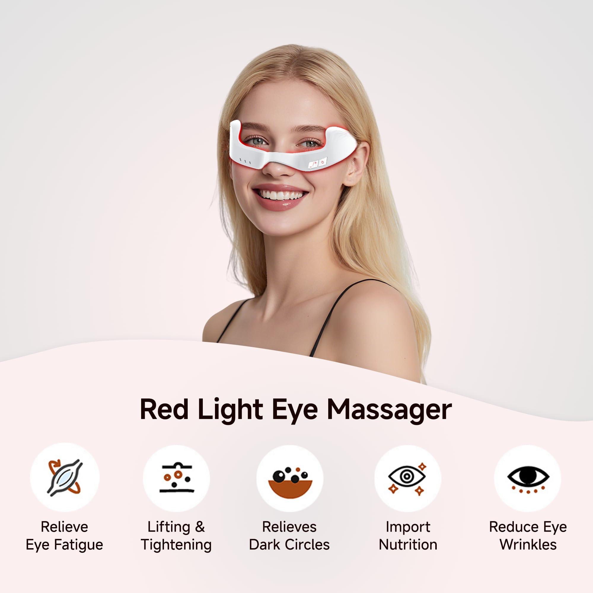 Yoeyou Red Light Therapy Eye Massager