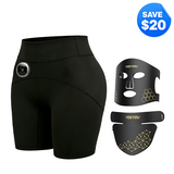 Black Mask Set + EMS Shorts